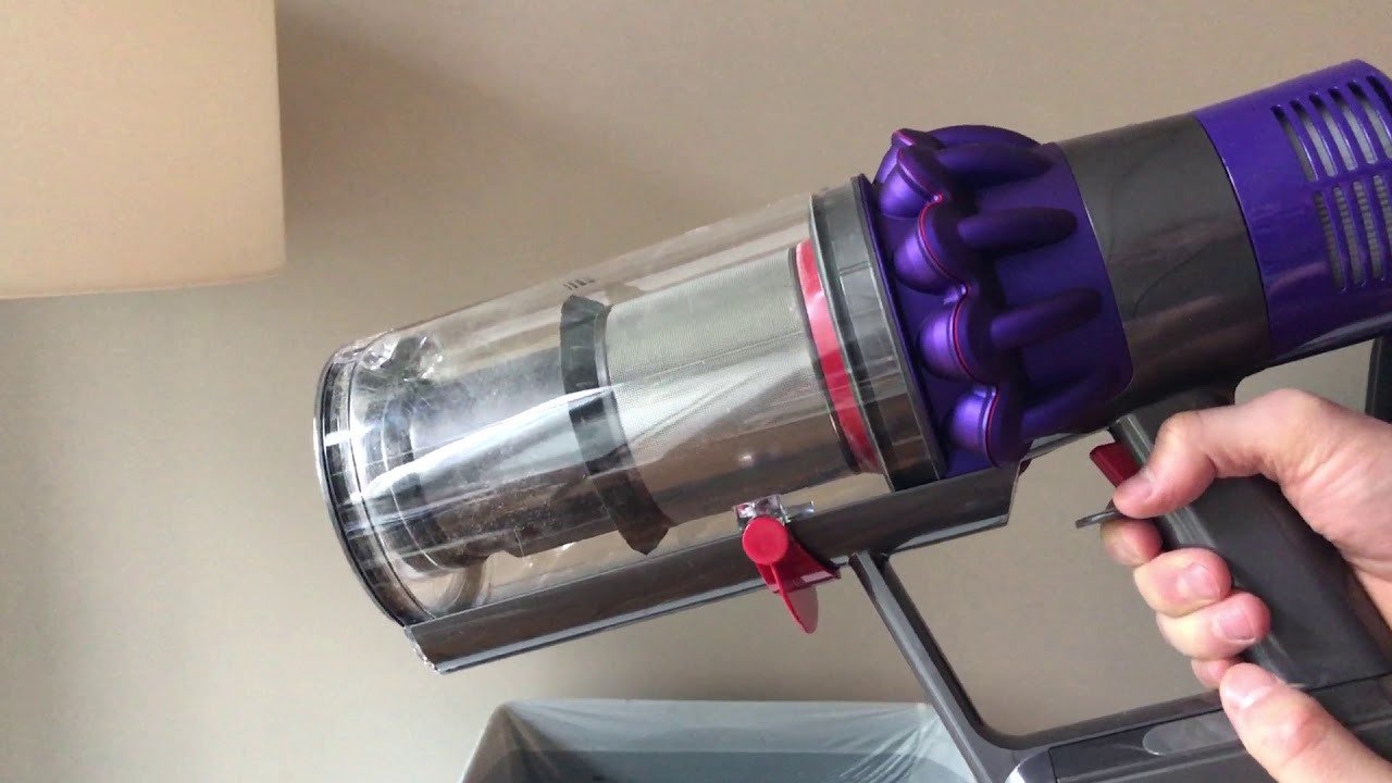 Comment vider un dyson v10 ? 1 Comment vider un dyson v10 ?