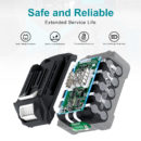 pack batterie makita 40v compatible