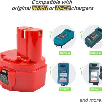 batterie makita pa14 14.4 v 1.3 ah​