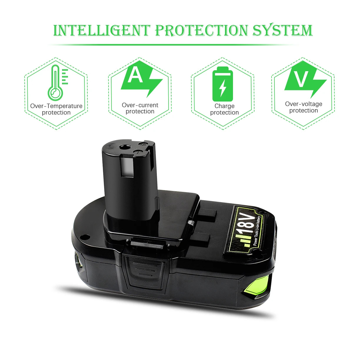 Batterie Ryobi 18v one+ 2.5 ah 3 Batterie Ryobi 18v one+ 2.5 ah – Image 3