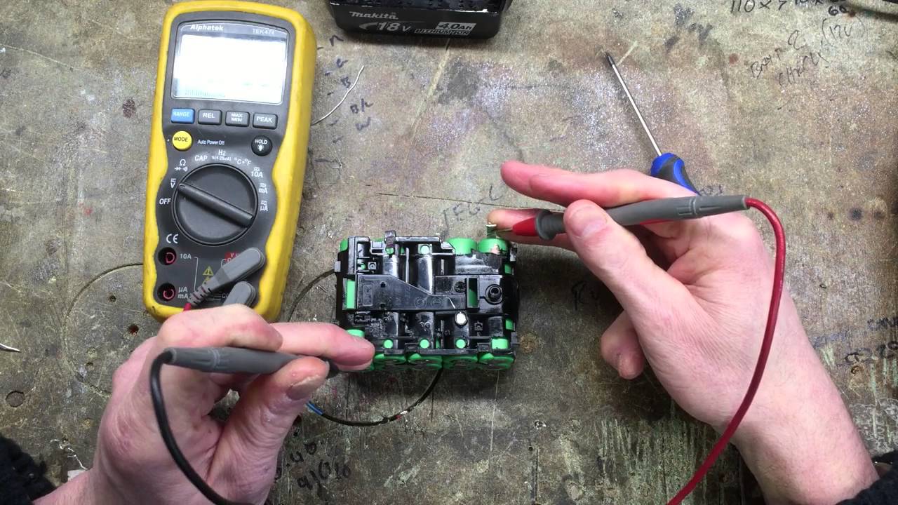 Comment réparer batterie makita​ ?