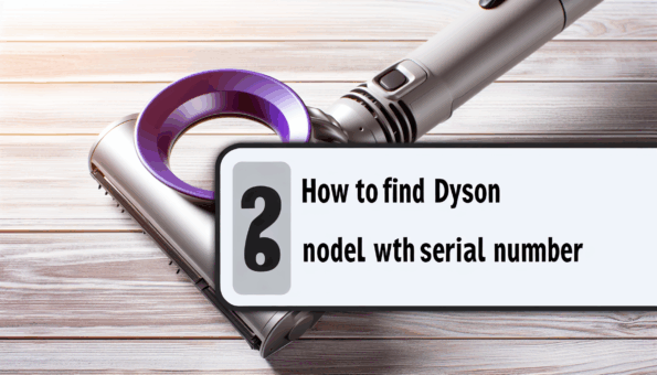 Comment trouver modèle dyson avec numéro de série​ ?