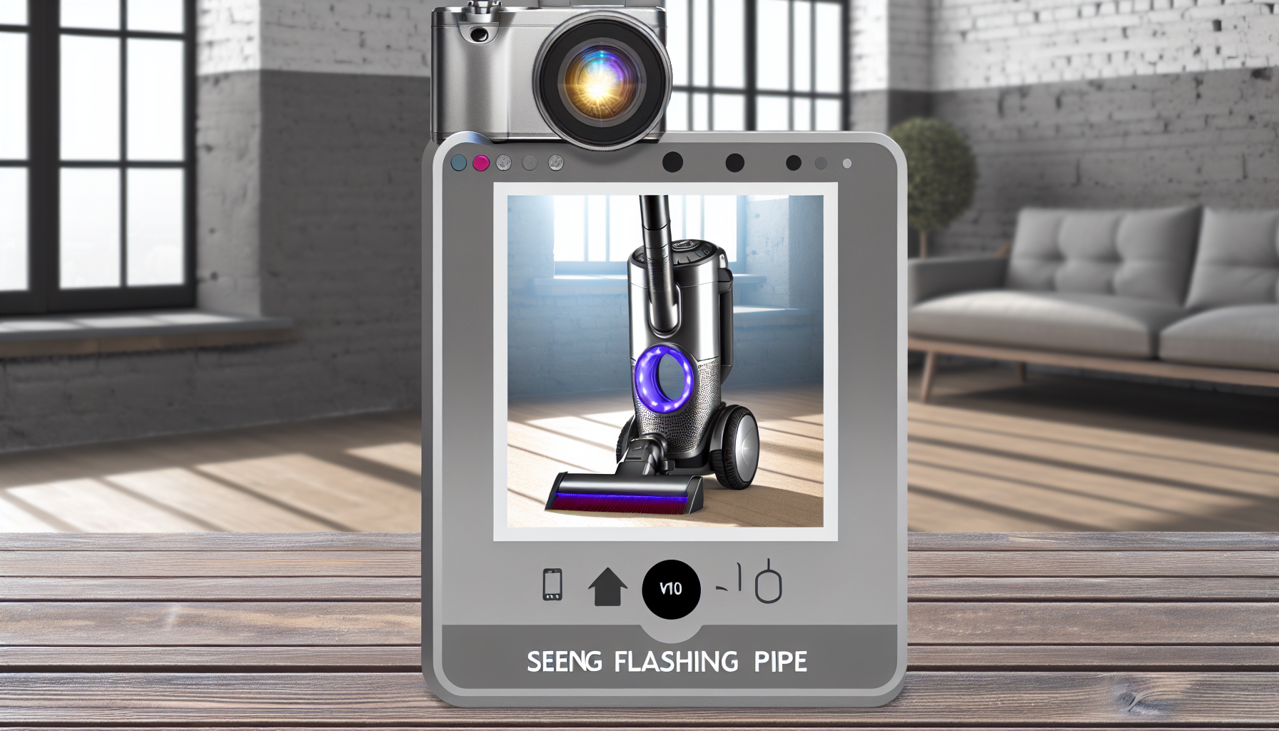 Dyson v10 voyant tuyau clignote​