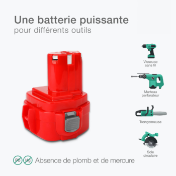 makita batterie 12v