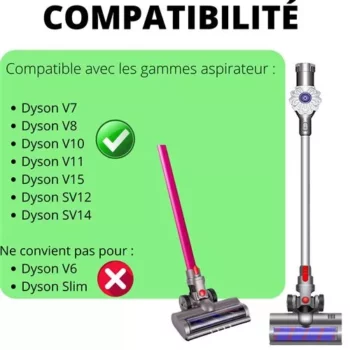brosse carrelage dyson v8