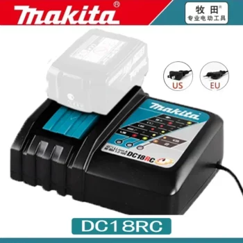 Chargeur rapide compatible Makita 14,4-18V (type DC18RC)